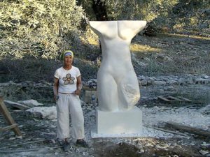 Sylvia Loew V International Sculptor Symposium (Greece, Isola di Thassos)